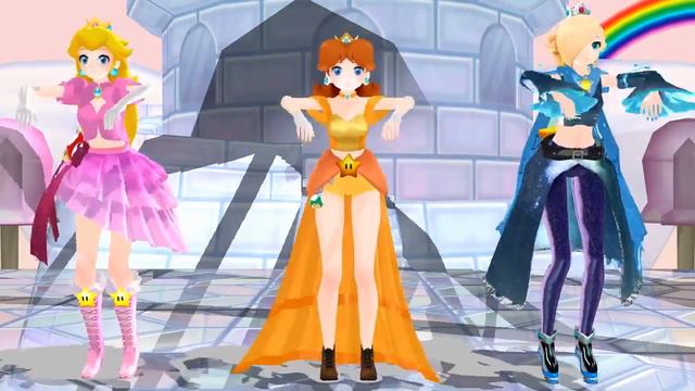 [MMD] Fly Fly Butterfly 🦋 (Peach, Daisy, And Rosalina) смотреть онлайн