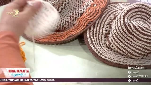Derya Baykal'la Gülümse: Tığ İşi Yazlık Şapka