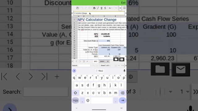 AndrOffice Lite editor for XLS spreadsheets, DOC documents and PPT slides смотреть онлайн