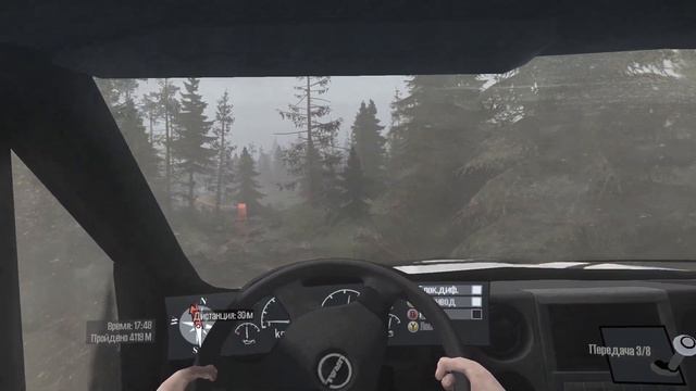 Месим грязь на Урал NEXT - Spintires MudRunner Прохождение #3 смотреть онлайн