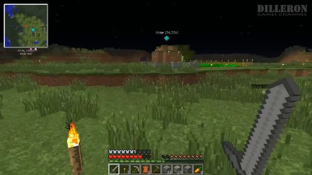 ч.05 Minecraft Vanilla hard Lp - Мы нашли данж смотреть онлайн