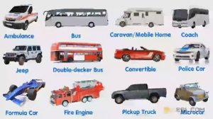 Транспортные средства на английском | Учить английский | Английский язык *