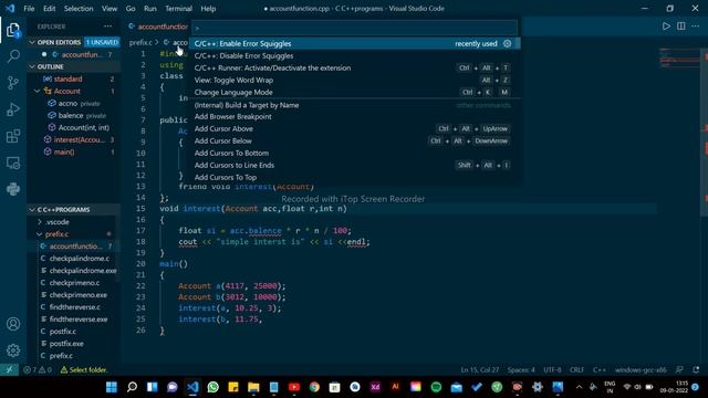 How To enable Error squiggles in VS code // complete solution .#vscode #squiggles #error #solution смотреть онлайн