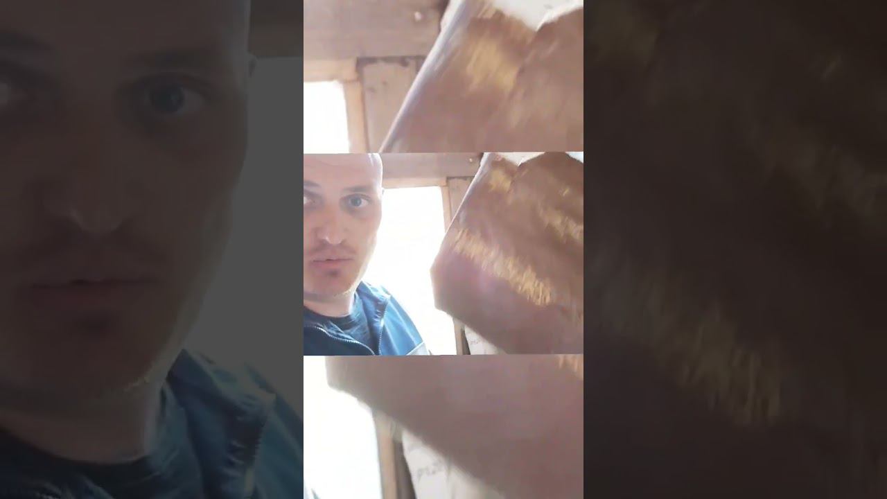 загадка дыры! зачем это сделали? #туалет #деревня #купилдомвдеревне #наждачка #лайфхаки