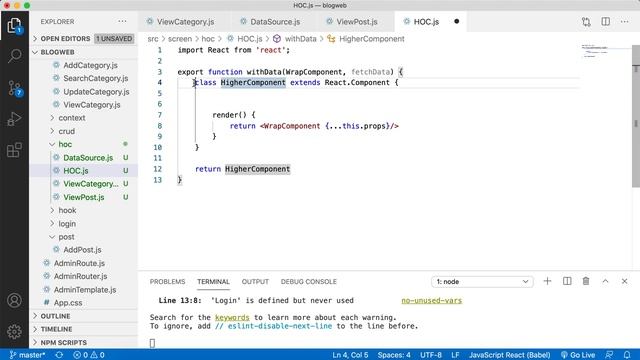 ReactJs - (HOC) Higher-Order Components | JMaster.io Trung Tâm Java смотреть онлайн