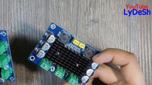аудио усилитель на микросхеме TPA3116D2  (100W)