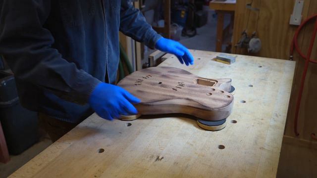 Electric Resonator Guitar Build Part 5 смотреть онлайн