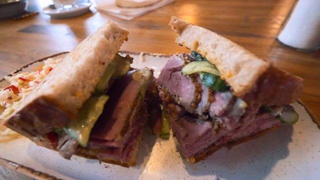 Jewish Pastrami And Hummus At 