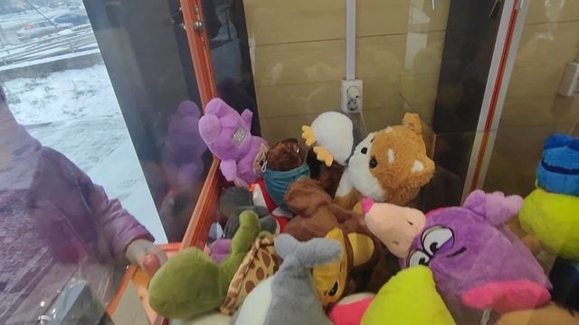 Автомат Хватайка | ПОПОЛНЕНИЕ| Играем на двух аппаратах смотреть онлайн
