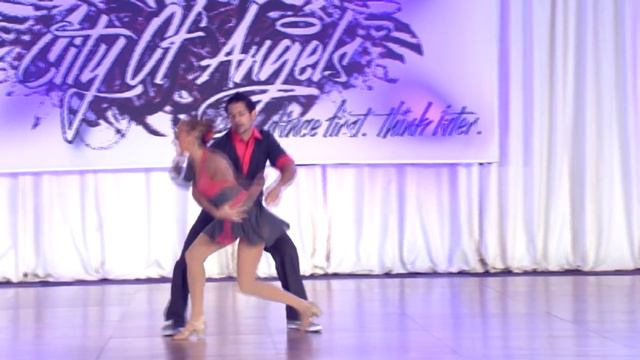 Doug & Nicki Silton • Showcase Division • City of Angels Swing 2016 смотреть онлайн