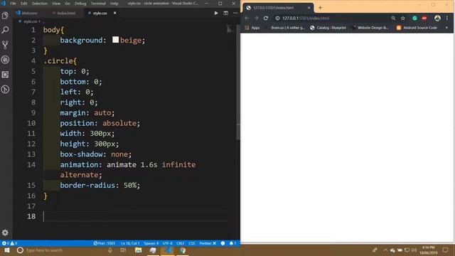 Circle Animation using HTML and CSS | Speed Programmign | Animations смотреть онлайн