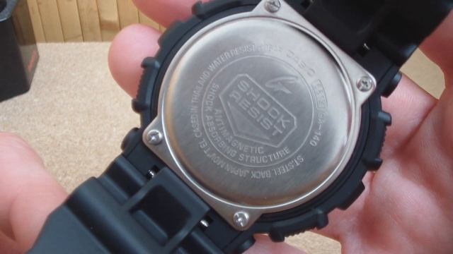 Casio G Shock GA-140-1A4 ER Современный Old School смотреть онлайн