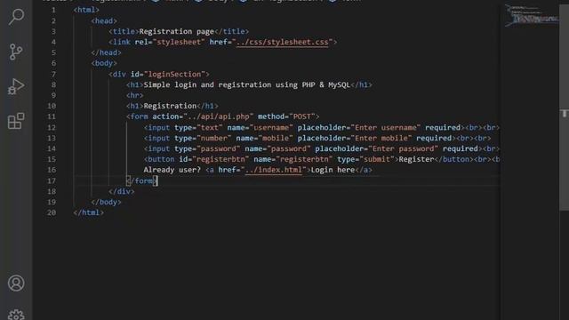 How to Create Login System in PHP and MySQL - Part 2 смотреть онлайн