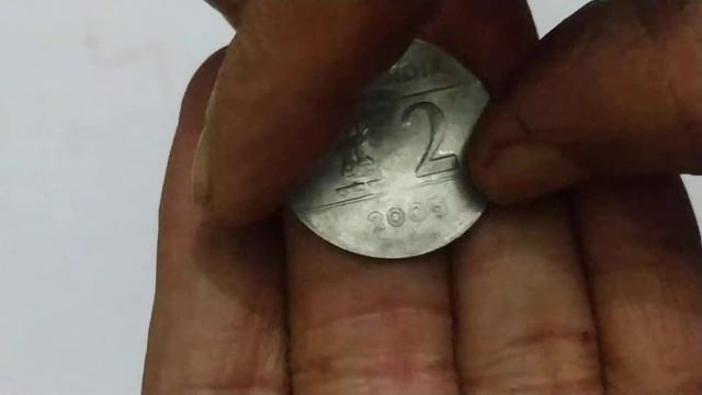 #Dadaji 9/ 2 Rs Rotation error coin/ Error coin/ 6'O clock rotation error coin value смотреть онлайн