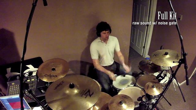 Shure PG Alta DRUMKIT-7 Mic Test - Raw & EQ'd