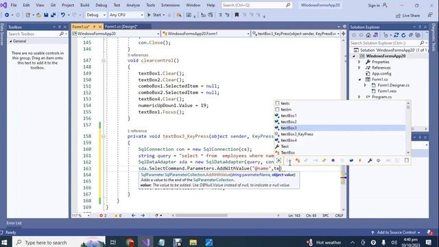 21. Search in Grid View | C# WinForms Tutorial for Beginners смотреть онлайн