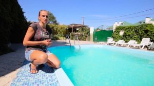 Отель Солнечный с бассейном в Судаке. Жилье у моря Судак Крым