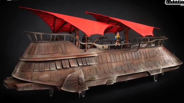The Vintage Collection Haslab Jabba's Sail Barge part 2 & final thoughts on TOYSRUS Audio Tour! смотреть онлайн
