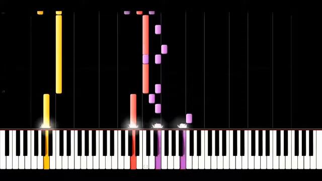 Prayer in C Synthesia Remix смотреть онлайн