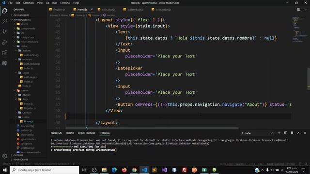Realizar registro en base de datos firestore firebase React Native смотреть онлайн