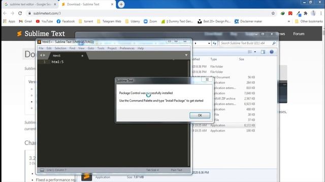 Download and Installation of Sublime Text Editor - Part 3 || Php Tutorials in Telugu || Maharaja смотреть онлайн