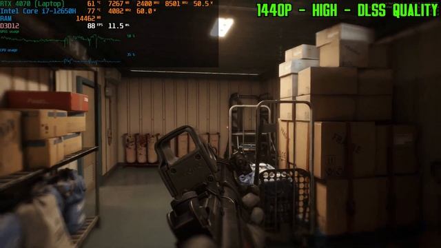 Ready Or Not | RTX4070 (Laptop) | I7-12650H | All Settings 1440P | DLSS QUALITY |