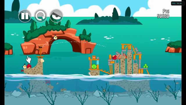 Angry Birds Seasons (Season 2) (Angry Birds Trilogy) de Wii con el emulador Dolphin. Parte 19 смотреть онлайн