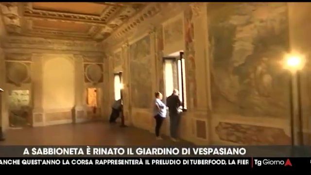 cantieri - TG Mantova: Il giardino di Vespasiano Gonzaga a Sabbioneta (Giardino di Palazzo Giardino смотреть онлайн