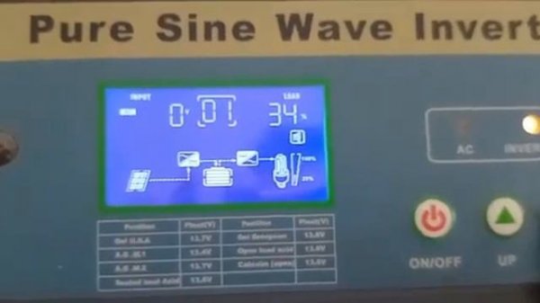 "Solar Asia 3000W Off-Grid Hybrid Solar Inverter (24V): Live Working Demonstration!"