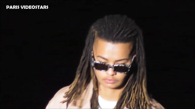 Rapper Lala &ce, Amalia Vairelli, Georgina Grenville etc@ show AMI Paris Fashion Week 3 october 202 смотреть онлайн