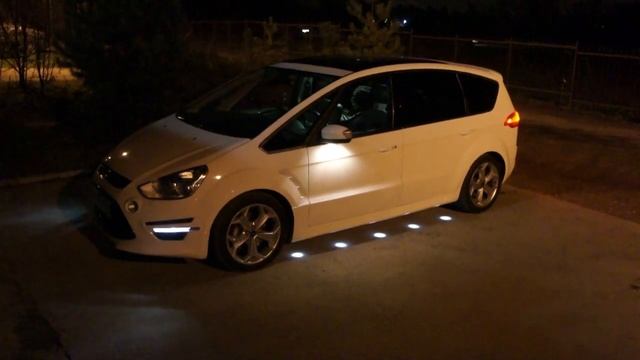 Точечная подсветка днища (LED) Ford S-Max. Brabus style. смотреть онлайн