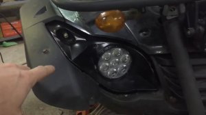 CFMoto X6 замена фар на LED