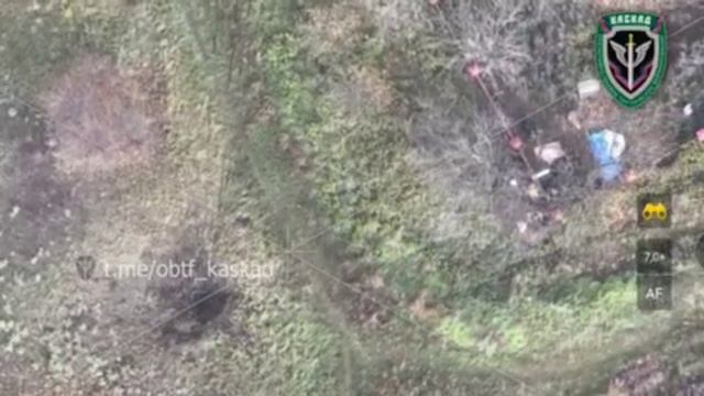 Кадры охоты самодельных беспилотных бомбардировщиков за пехотой ВСУ в Павловке в Угледаре. .mp4 смотреть онлайн