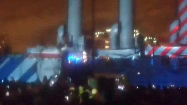 Аврора, 4 ноября. Световое шоу. смотреть онлайн