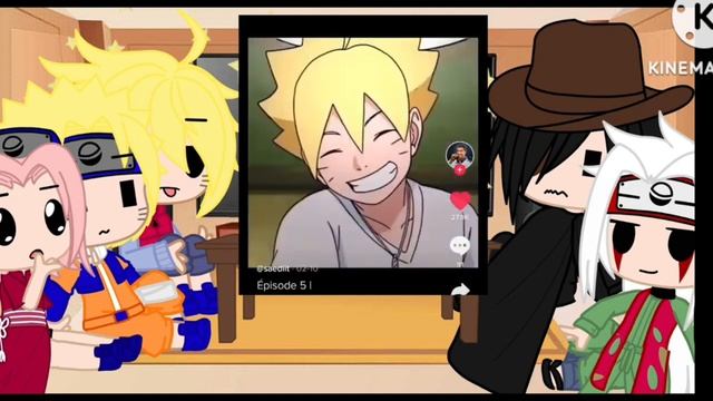Boruto team Travel react to boruto gacha club ?? смотреть онлайн
