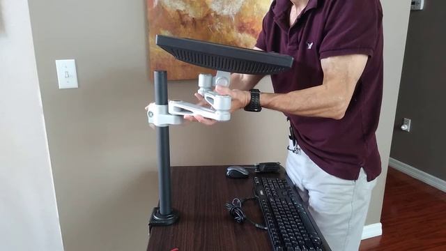 CUZZI DFL17ARM Articulated Pole Monitor Arm - Movements смотреть онлайн