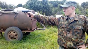 cтрельба из газового пистолета PERFECTA El Alamein