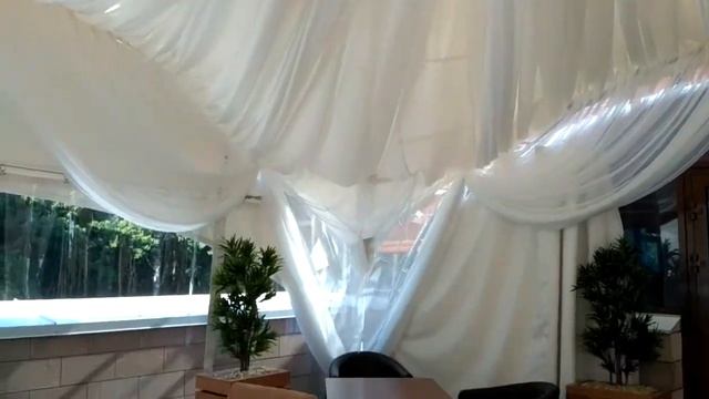 Драпировка шатра в 64 м.кв. смотреть онлайн