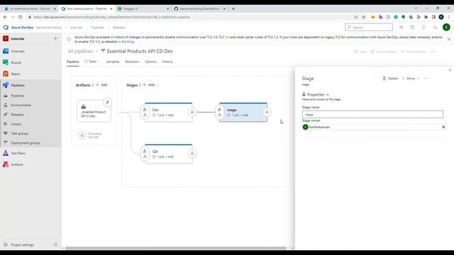 How to set up CI/CD pipeline for .NET Core App in Azure DevOps using GIT repo | Azure | DevOps | LS смотреть онлайн