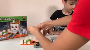 Обзор LEGO Minecraft 21145 Арена-череп от Даника.