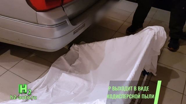 Очистка двигателя водородом - Nissan Stagea RS Turbo смотреть онлайн