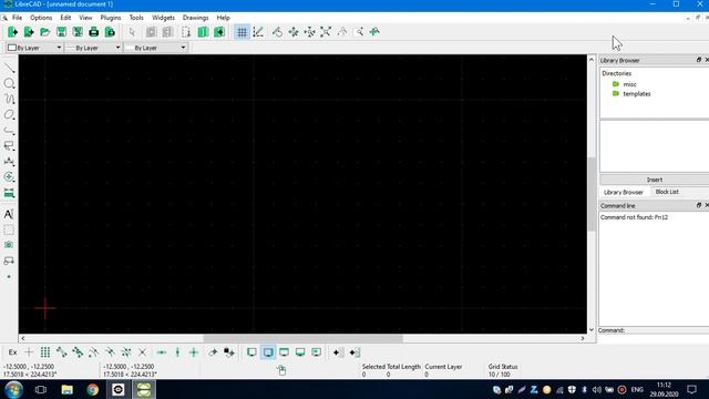 LibreCAD Урок 1. Інтерфейс програми смотреть онлайн