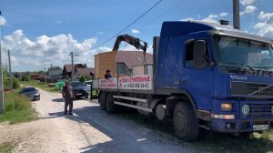 Установка бытовки, туалета  для строителей будущего дома Пионер Строй. Нижний Новгород +79200278424