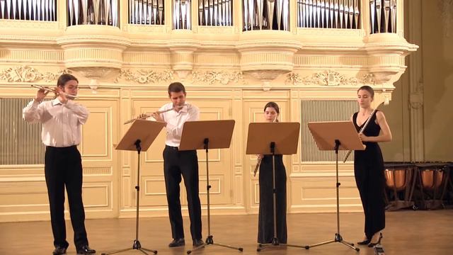 Ж. Буамортье. Концерт ми минор (Op. XV №6). Квартет флейстистов FluteMasters смотреть онлайн
