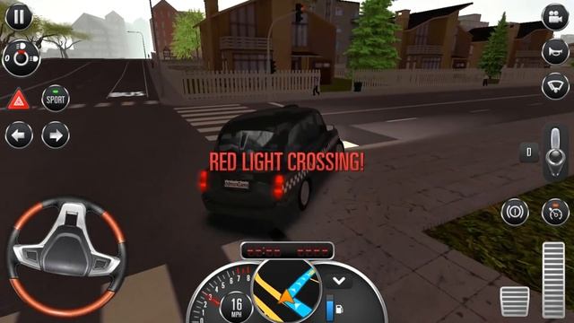 Taxi Sim 2016 #4 Dangerous Ride! - Android IOS gameplay walkthrough смотреть онлайн