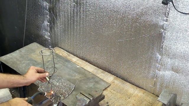 Поделка из металла.Охотник подставка под бутылку Изготовление смотреть онлайн