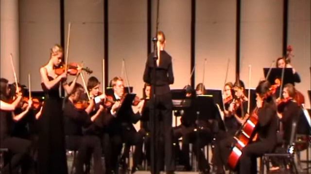 EPHS Concert Orchestra Anna Solo Violin Concerto No. 3 In B Minor Saint-Saens