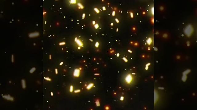 Блестящий фон футаж блёстки осыпающиеся, конфети золотые смотреть онлайн