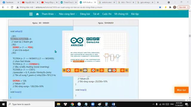 Arduino timer output pwm #11 смотреть онлайн
