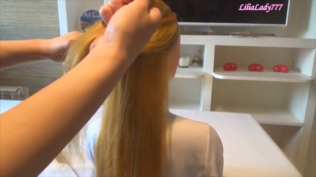 Прическа за 1 минуту.Легкая прическа смотреть онлайн